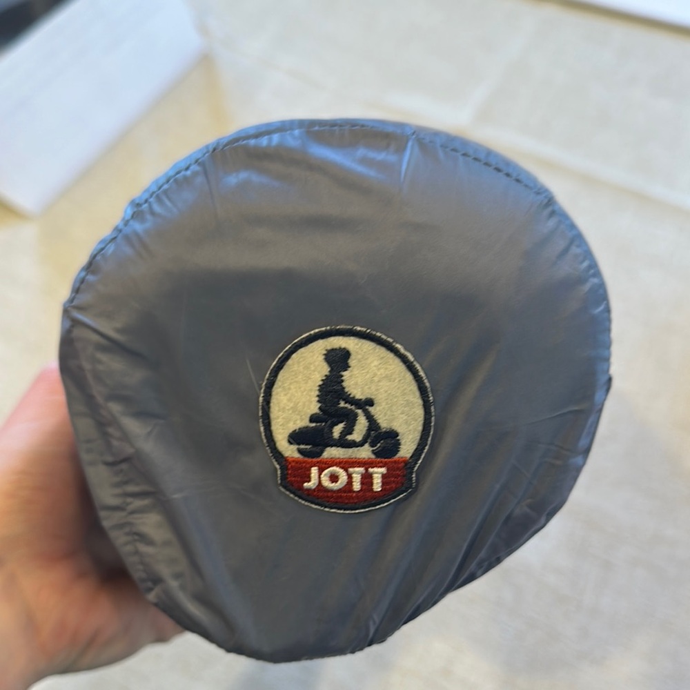 JOTT Down jacket light sleeveless Blue/Gray Puffer Vest - Picture 8 of 8